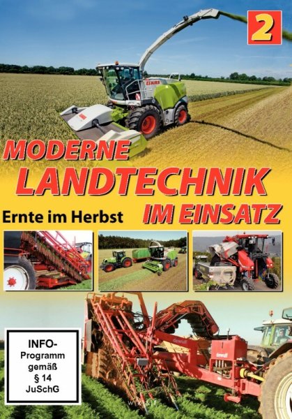 Moderne Landtechnik im Einsatz, Teil 2 – Ernte im Herbst (DVD)