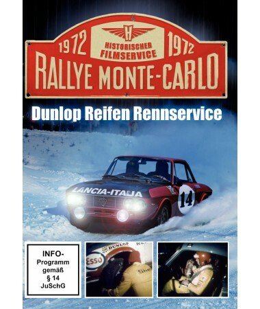 Rallye Monte-Carlo 1972 – Dunlop Reifen Rennservice (DVD)