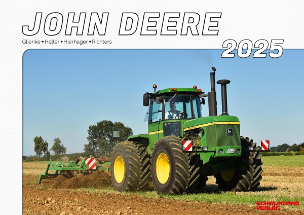 Kalender 2025 – John Deere-Schlepper im Einsatz