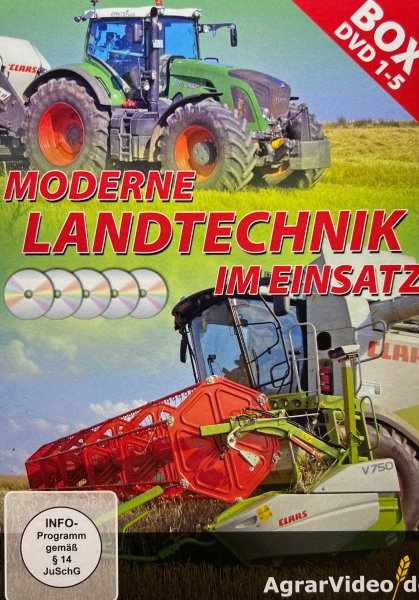 Moderne Landtechnik, Teil 1 bis 5 (DVD-Sammelbox)