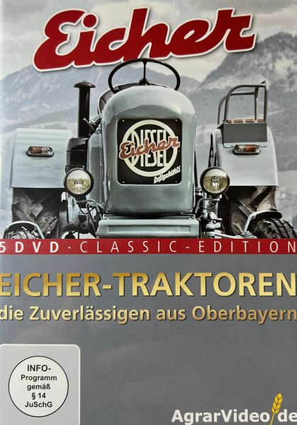 Eicher-Traktoren – die Zuverlässigen aus Oberbayern (DVD-Sammelbox)