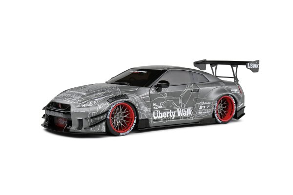 Nissan GT-R (R35) schwarz, 1:18