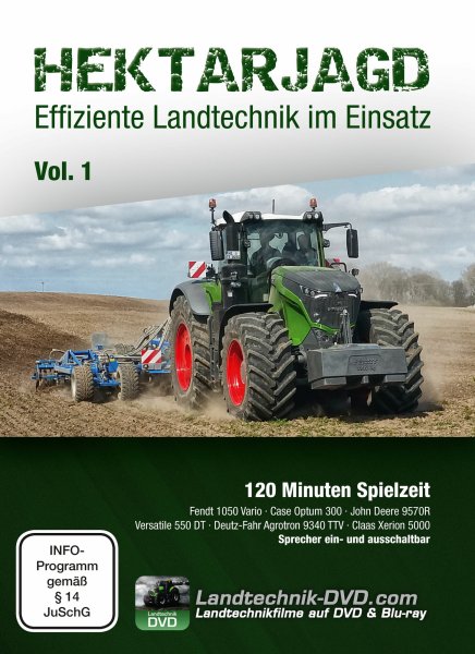 Hektarjagd Vol. 1 – Effiziente Landtechnik im Einsatz (DVD)