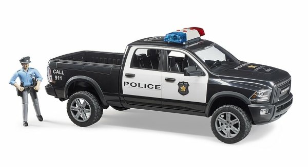 RAM 2500 Polizei Pickup mit Polizist