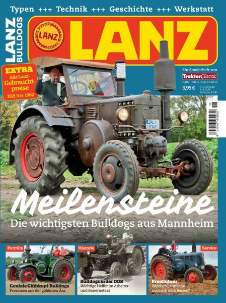 Traktor Classic Sonderheft – Lanz–Bulldog – Meilensteine