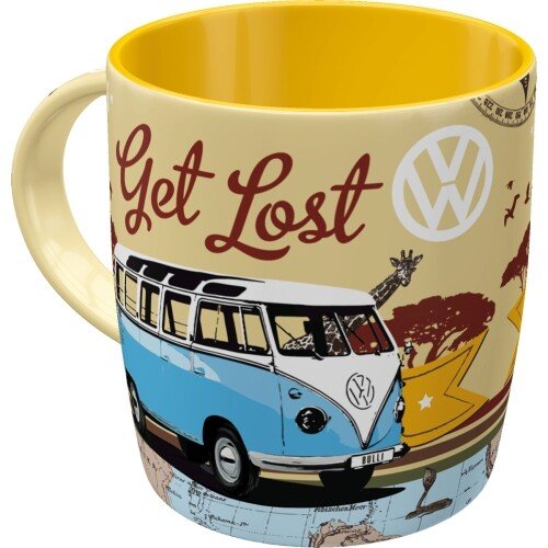 Keramiktasse VW Bulli - Let´s Get Lost