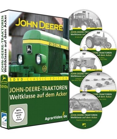 John Deere Traktoren – Weltklasse auf dem Acker (DVD-Sammelbox)