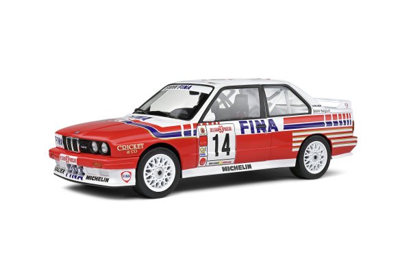 BMW E30 M3 #14 weiß, 1:18