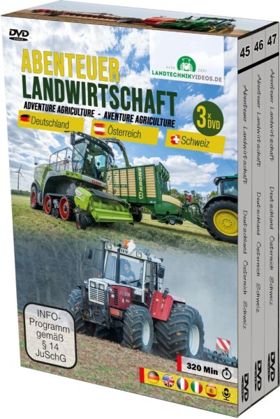 Abenteuer Landwirtschaft – Deutschland, Österreich, Schweiz (DVD-Sammelbox)
