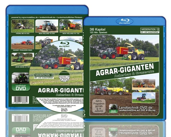 Agrar-Giganten – Ackerbau & Grasernte (Blu-ray)