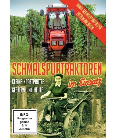 Schmalspurtraktoren im Einsatz – Kleine Kraftprotze – Gestern und heute (DVD)