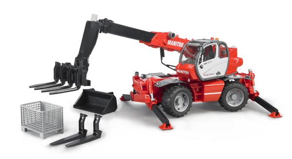 Manitou Teleskopstapler MRT 2150 mit Zubehör