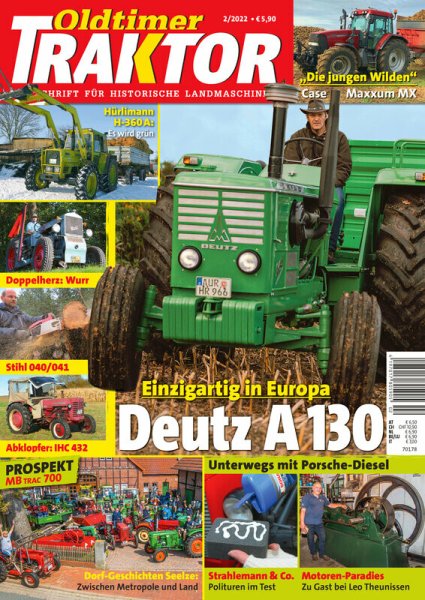 Oldtimer Traktor 2/2022 – Zeitschrift für historische Landmaschinen