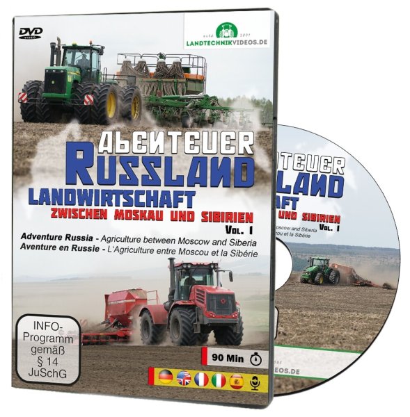 Abenteuer Russland Vol. 1 – Landwirtschaft zwischen Moskau und Sibirien (DVD)
