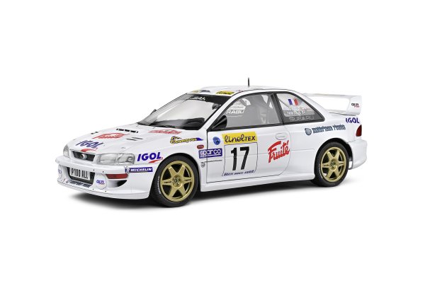 Subaru Impreza 22B 1999 #17 weiß, 1:18