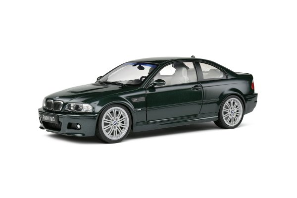 BMW E46 M3 Coupe 2000 grün, 1:18