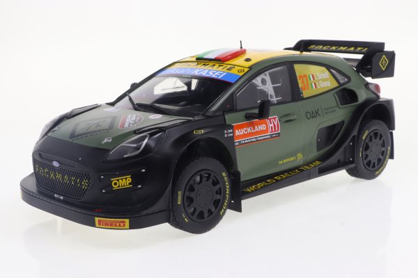 Ford Puma Rally 1 2022 #7 schwarz, 1:18