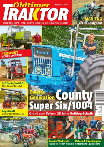 Oldtimer Traktor 8/2022 – Zeitschrift für historische Landmaschinen