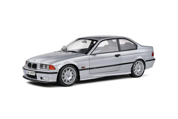 BMW E36 M3 Coupe 1990 silber, 1:18