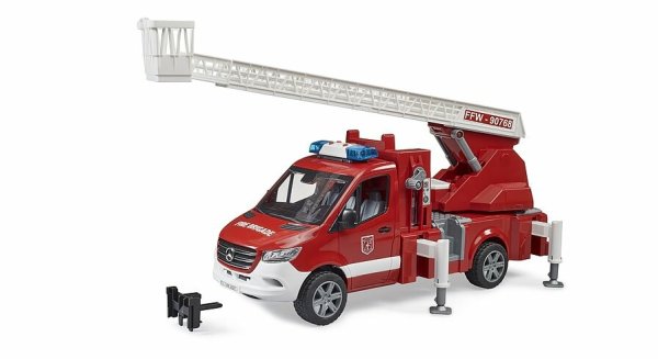 Mercedes-Benz Sprinter Feuerwehr mit Drehleiter, Pumpe und Light + Sound Modul