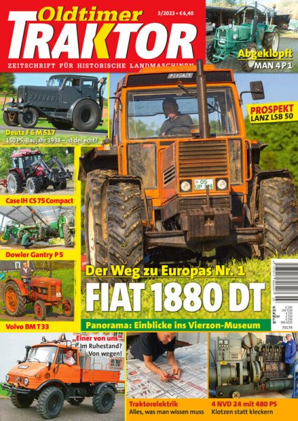 Oldtimer Traktor 3/2023 – Zeitschrift für historische Landmaschinen