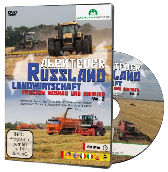 Abenteuer Russland Vol. 2 – Landwirtschaft zwischen Moskau und Sibirien (DVD)