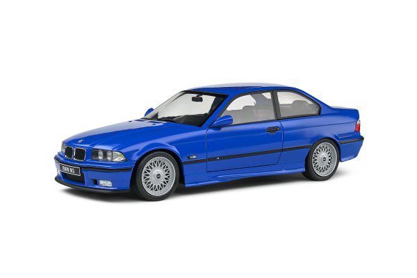 BMW E36 M3 Coupe 1996 blau, 1:18