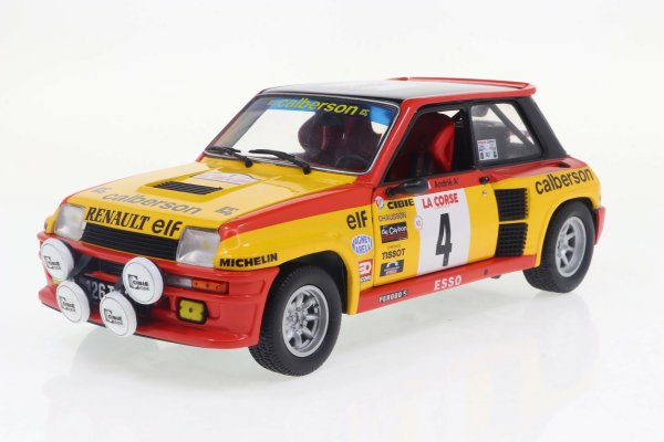 Renault 5 Turbo 1980 # 4 gelb, 1:18