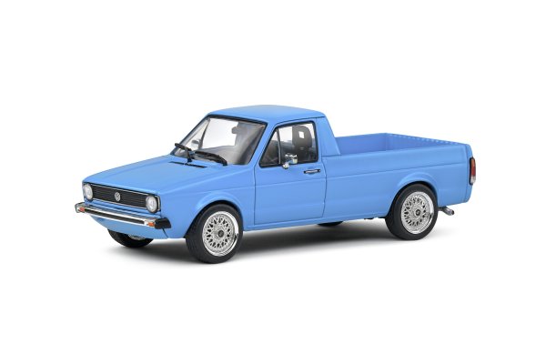 VW Caddy Pick–up blau, 1:43