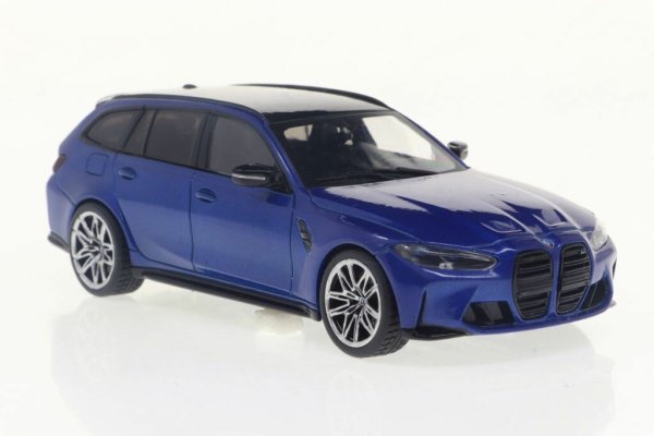 BMW G81 M3 Touring 2023 blau, 1:43