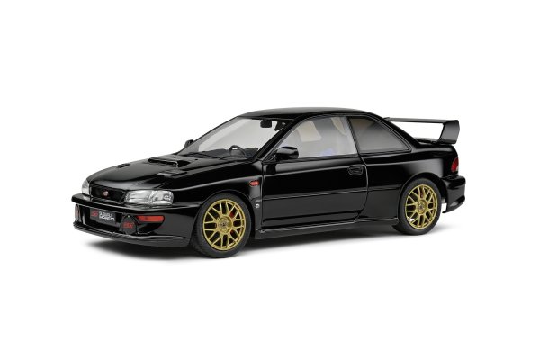 Subaru Impreza 22B 1998 schwarz, 1:18