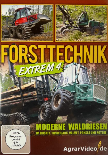 Forsttechnik Extrem, Teil 4 – Moderne Waldriesen im Einsatz (DVD)