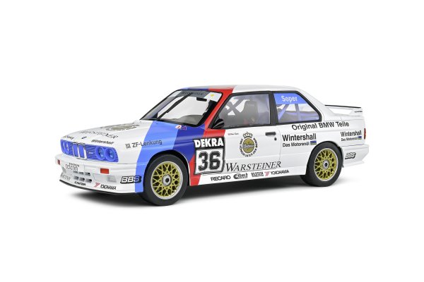 BMW E30 M3 #36 weiß, 1:18