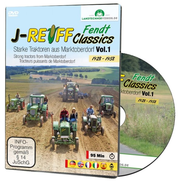 J-Reiff Fendt Classics Vol. 1 – 1928 bis 1958 (DVD)