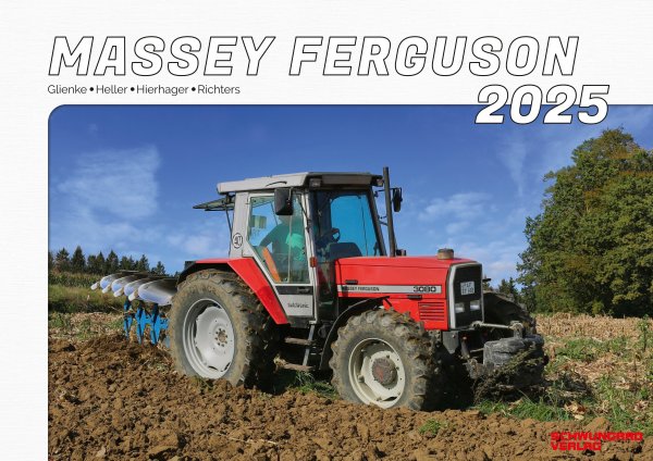 Kalender 2025 – Massey Ferguson-Schlepper im Einsatz