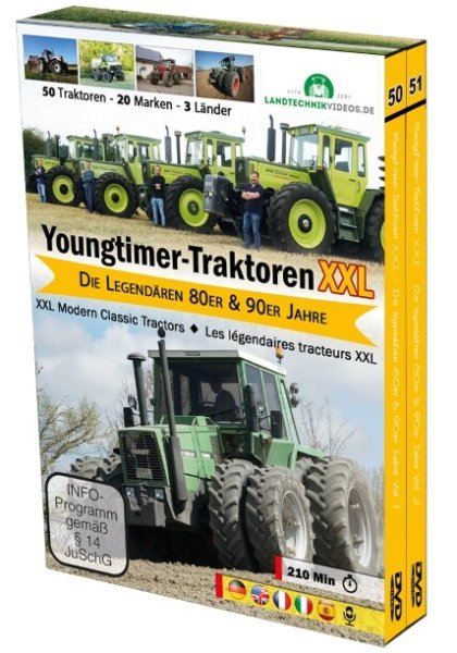 Youngtimer Traktoren XXL – Die legendären 80er- und 90er-Jahre! (DVD-Sammelbox)