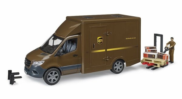 Mercedes Benz Sprinter UPS mit Fahrer und Zubehör