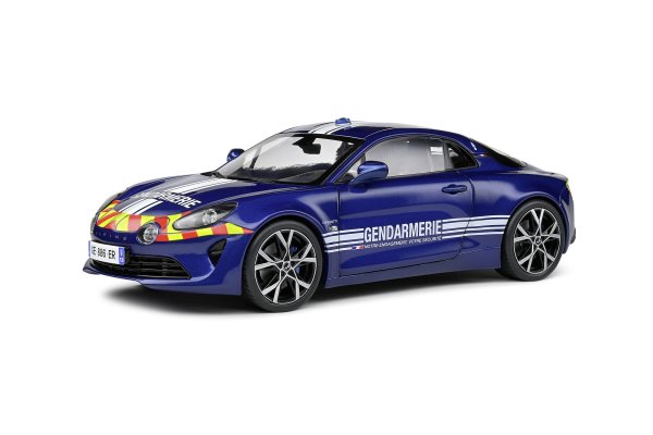 Alpine A110 Gendarmerie blau, 1:18