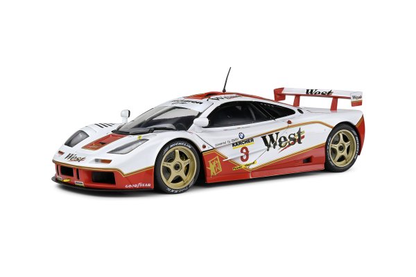 McLaren F1 GTR BPR GT #8 weiß, 1:18