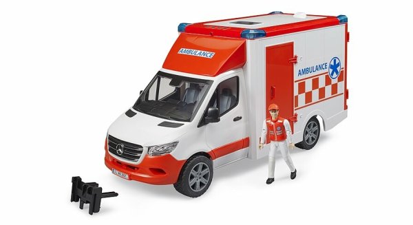 Mercedes-Benz Sprinter Ambulanz mit Fahrer und Light + Sound Modul