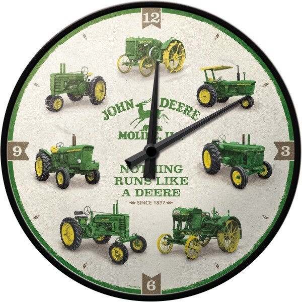 Wanduhr John Deere – Model Chart