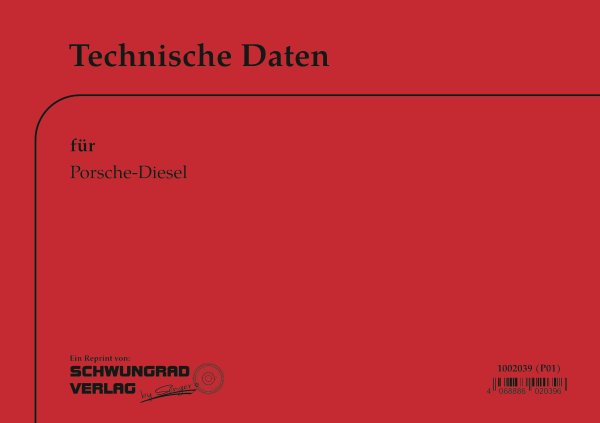 Porsche-Diesel – Technische Daten