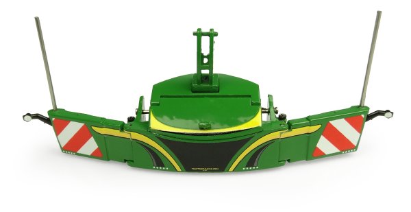 TractorBumper Safetyweight Frontgewicht grün, 1:32