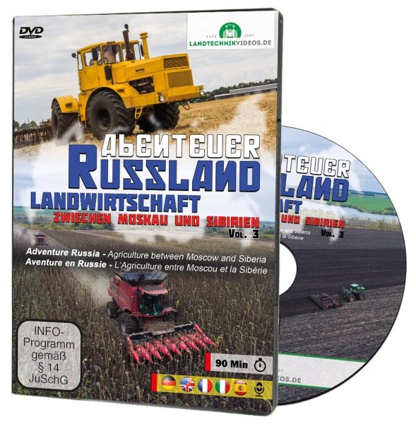 Abenteuer Russland Vol. 3 – Landwirtschaft zwischen Moskau und Sibirien (DVD)