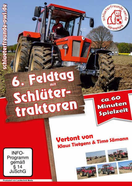 6. Feldtag mit Schlüter Traktoren (DVD)