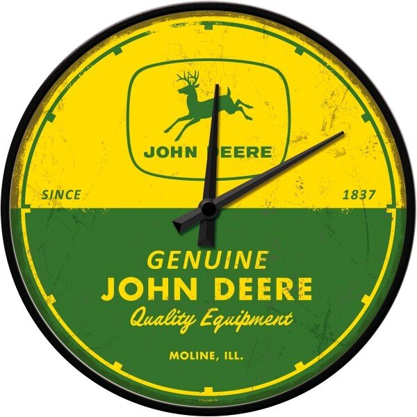 Wanduhr John Deere – Genuine Quality Equipment