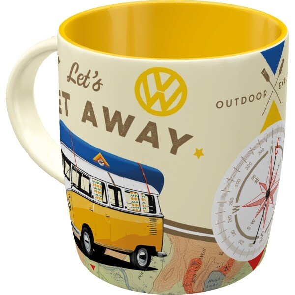 Keramiktasse VW Bulli - Let’s Get Away