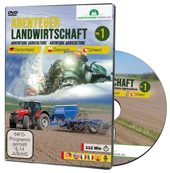 Abenteuer Landwirtschaft Vol. 1 – Deutschland, Österreich, Schweiz (DVD)