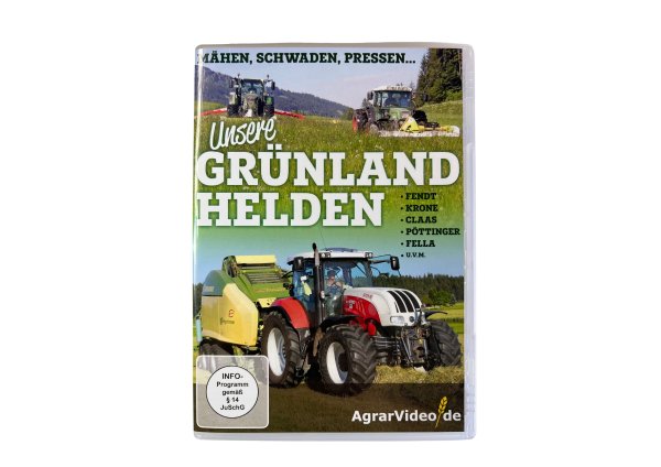 Unsere Grünland Helden: Fendt, Krone, Claas… (DVD)