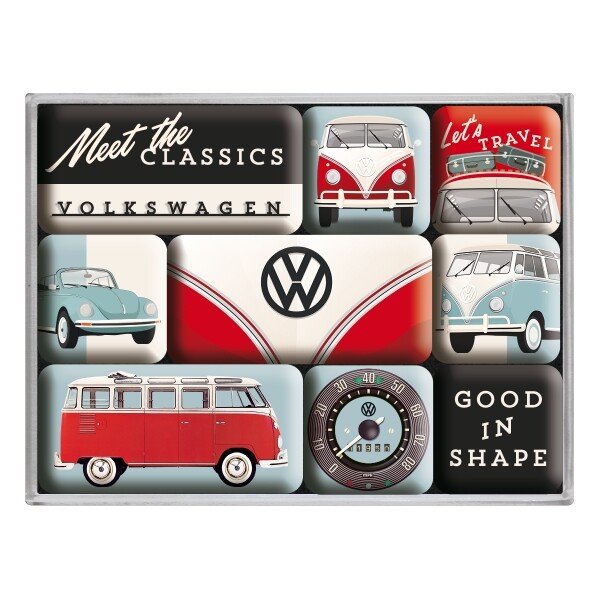 Magnet-Set VW Bulli – Meet The Classic